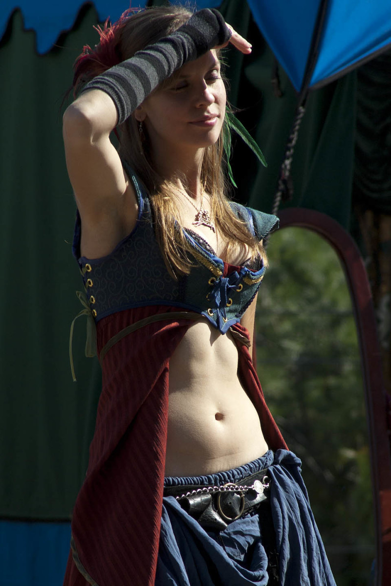 Belly dancing is a dance of aerobic movements. 