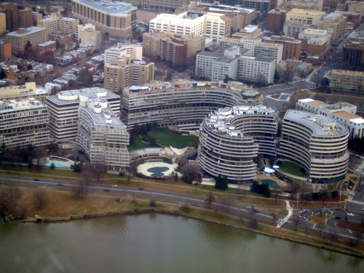 Watergate Complex taken from the air in 2006