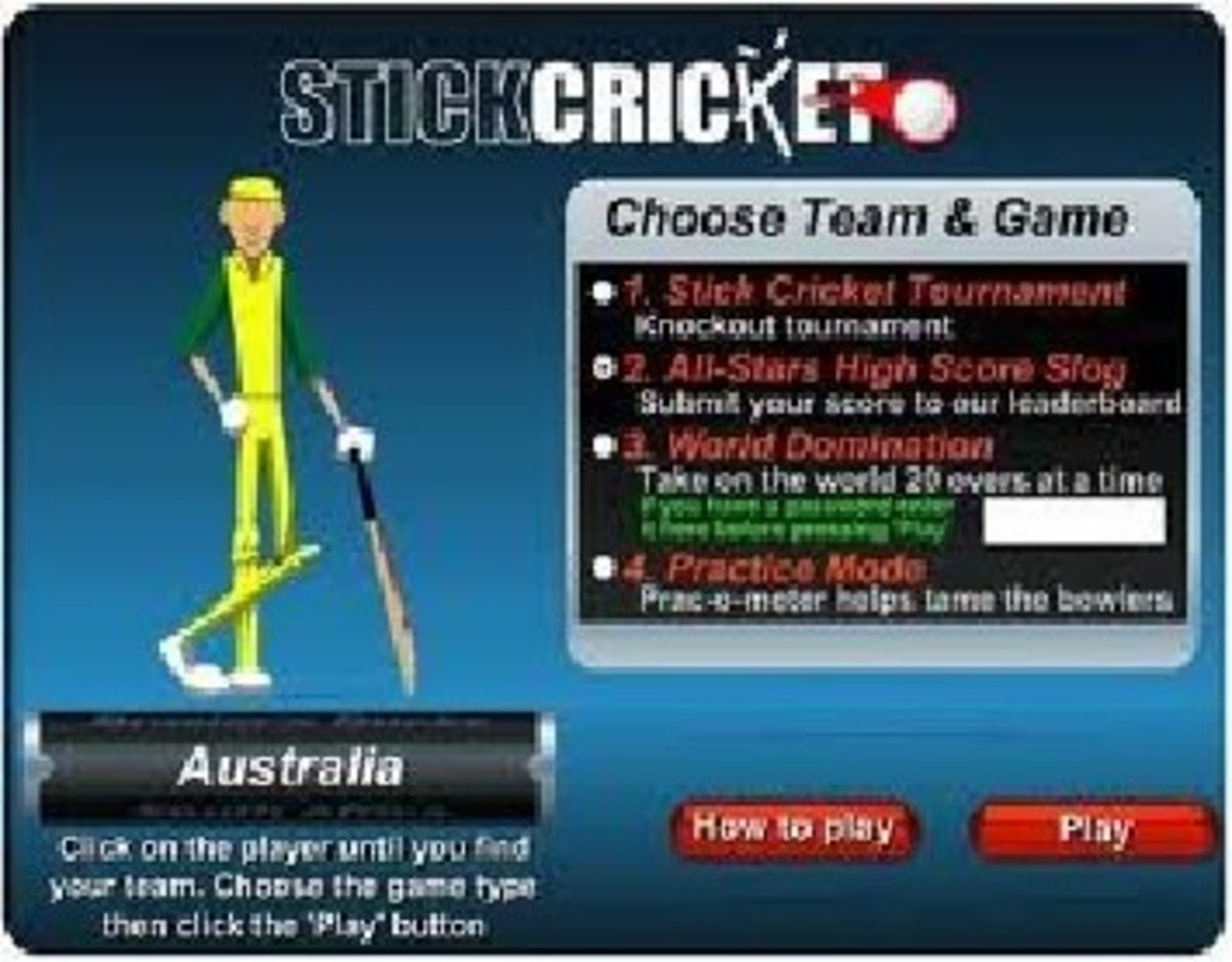 Stick Cricket" screenshot