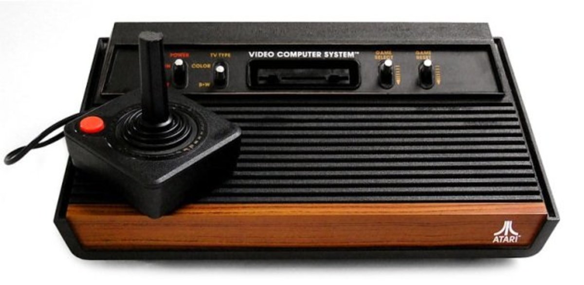 Atari 2600 with Joystick