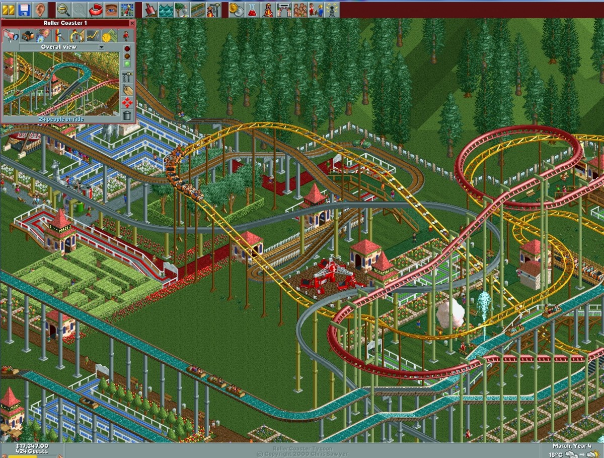 rollercoaster tycoon classic tips