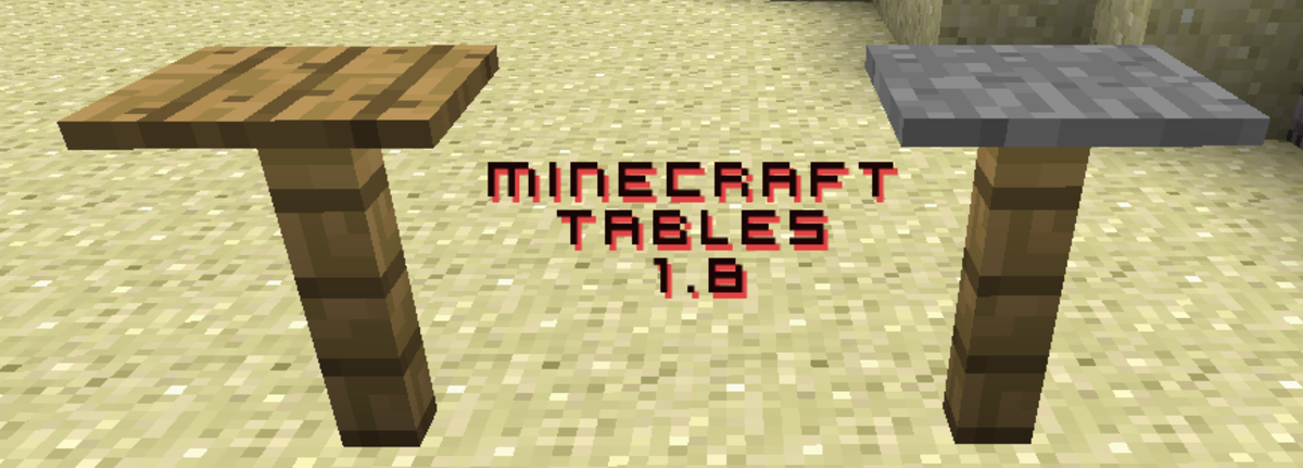 Minecraft House A Tutorial, How To Make A Table In Minecraft No Mods