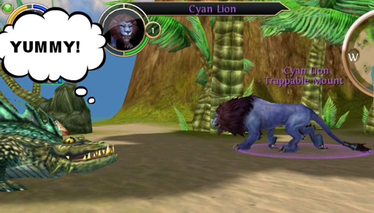 Whispering Islands mount, Cyan Lion. 