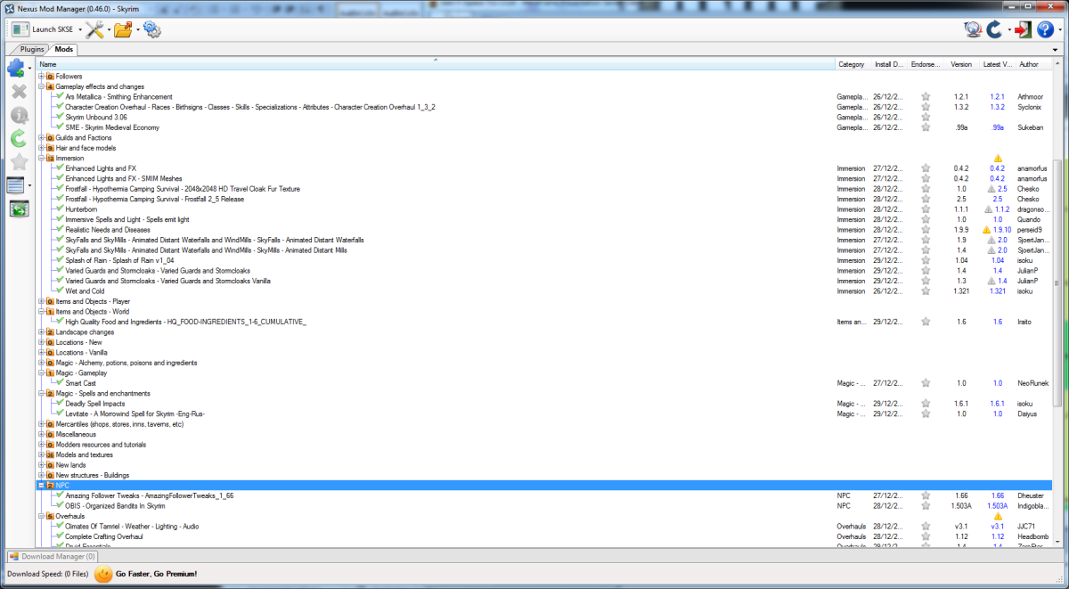 how to install skyrim mods nmm