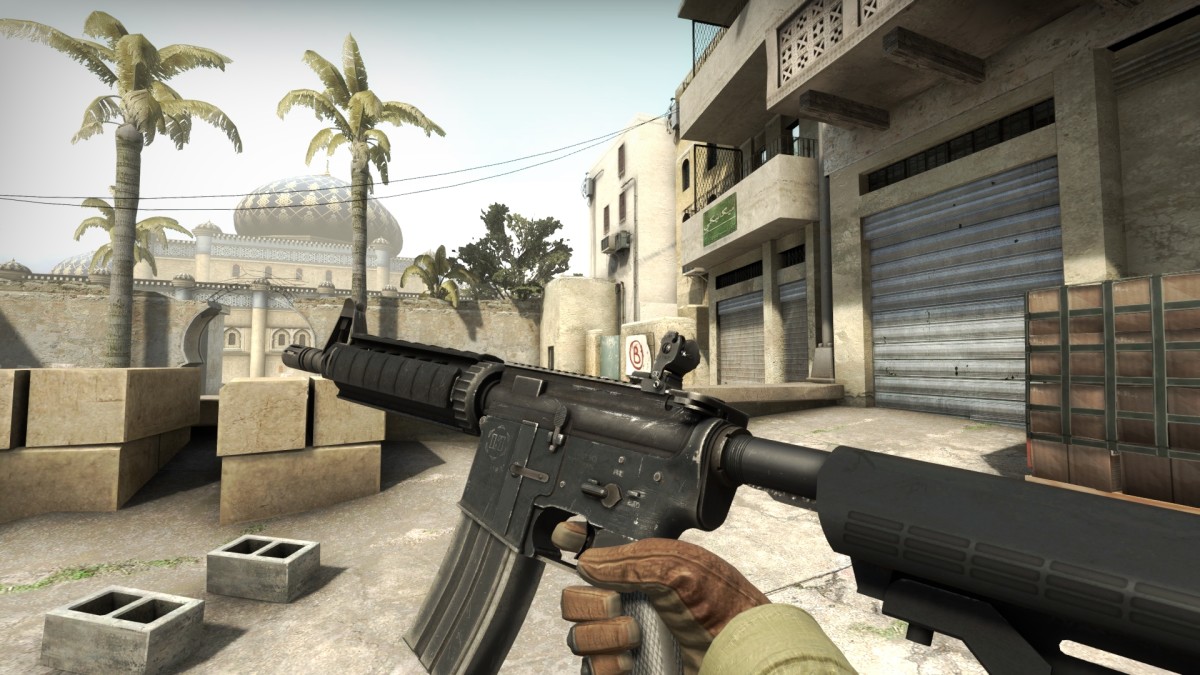 The M4A4.