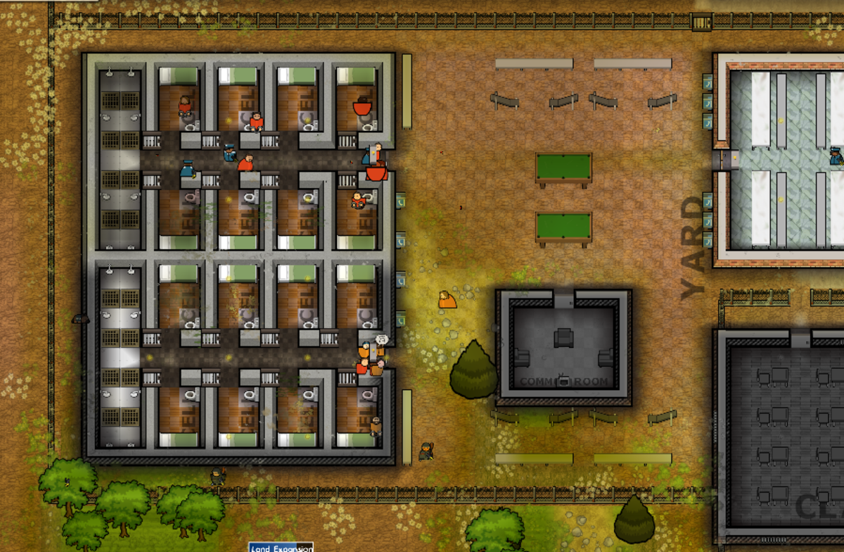 Амбар Prison Architect. Prison Architect сканер.