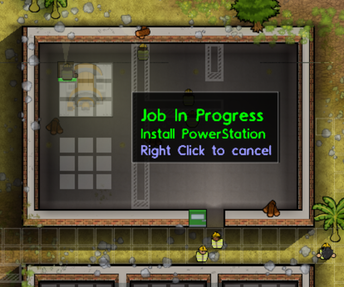 To add utilities, you'll need to start by building a Power Station.
