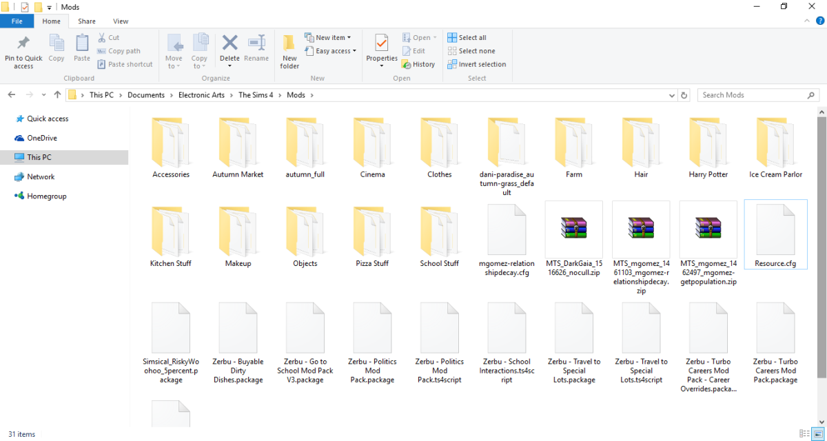 My mods.