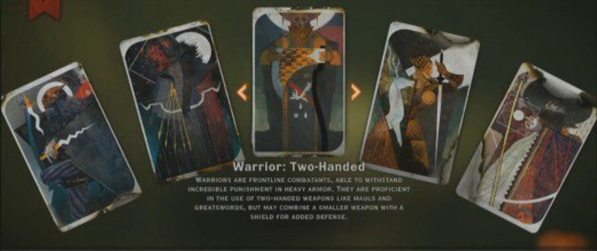 You can choose your fighting classes in "Dragon Age."