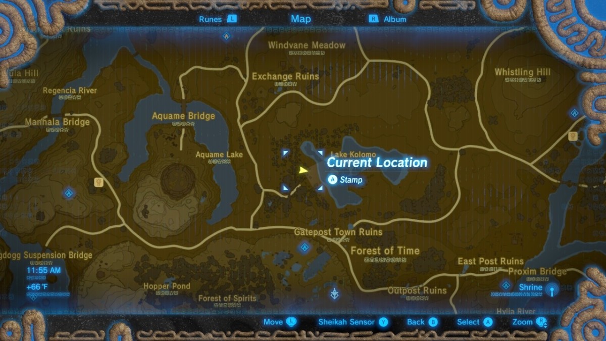 How To Find All Captured Memory Locations In The Legend Of Zelda Breath Of The Wild Levelskip