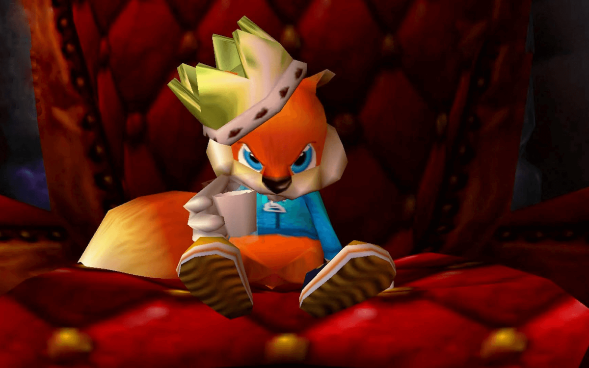 Conker's bad fur day meme