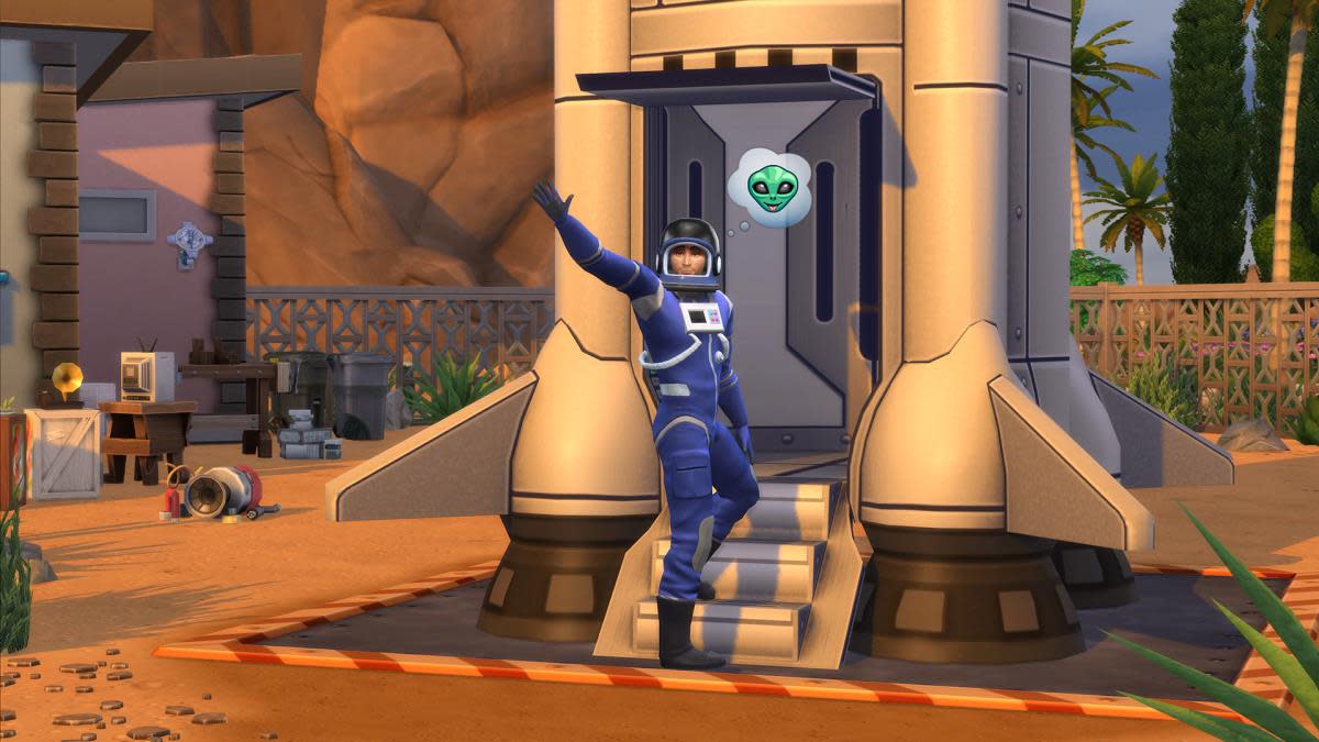 The Sims 4 Astronaut Career