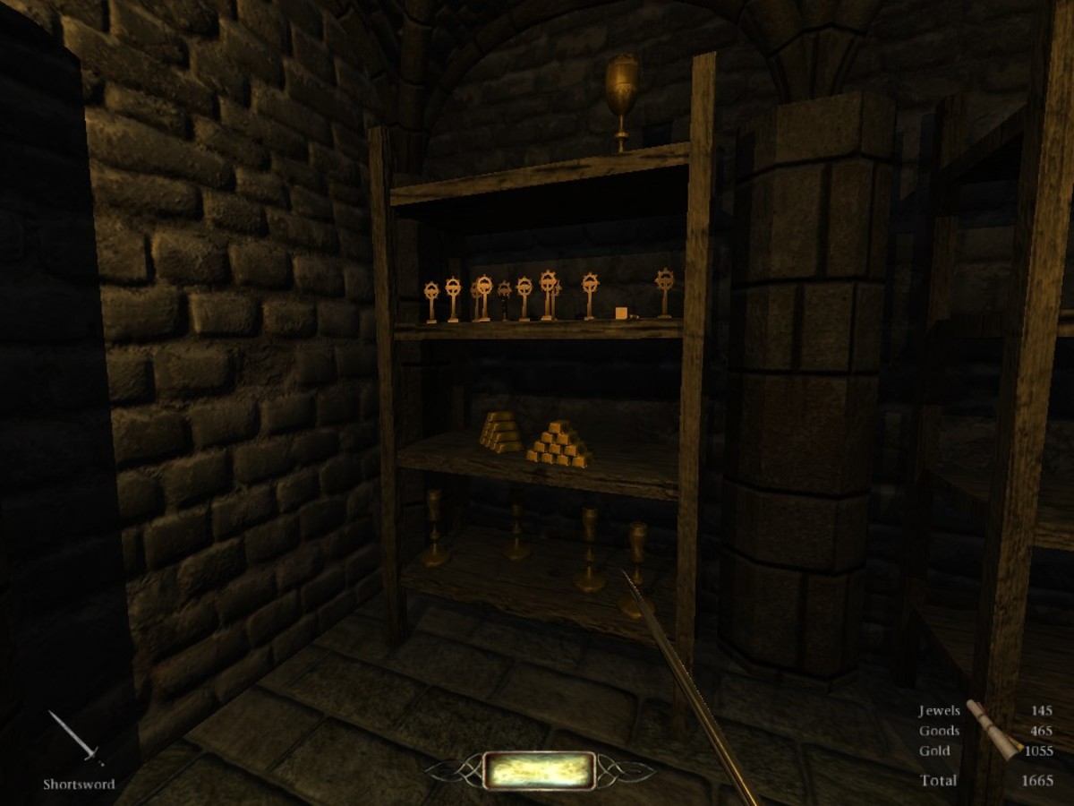 A Builder loot stockpile. A Builder loot stockpile.