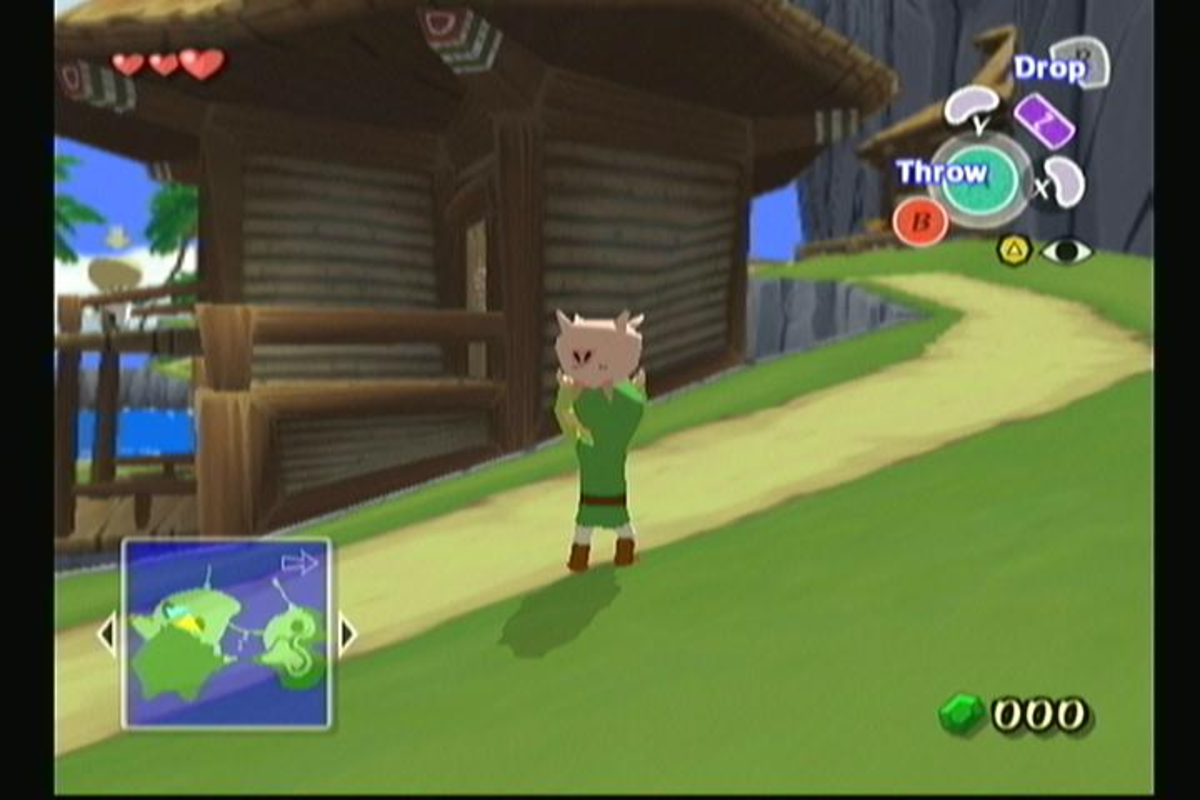 WW] First time playing Wind Waker! My second foray into the Zelda