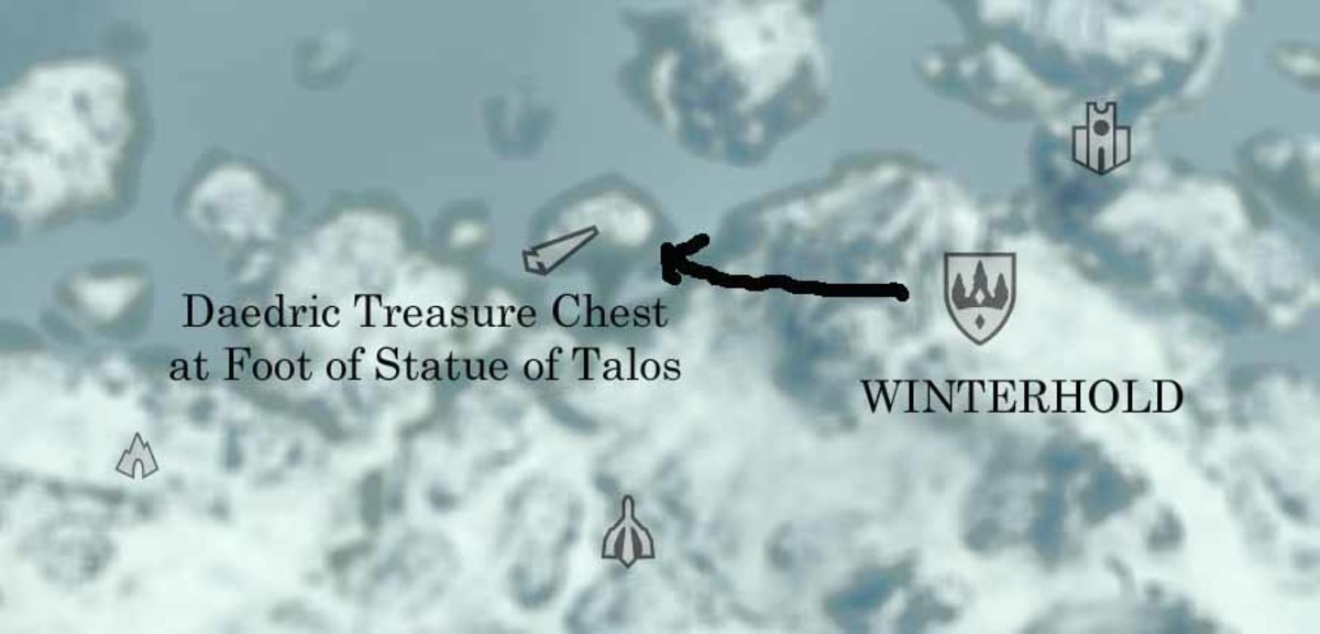 college of winterhold map
