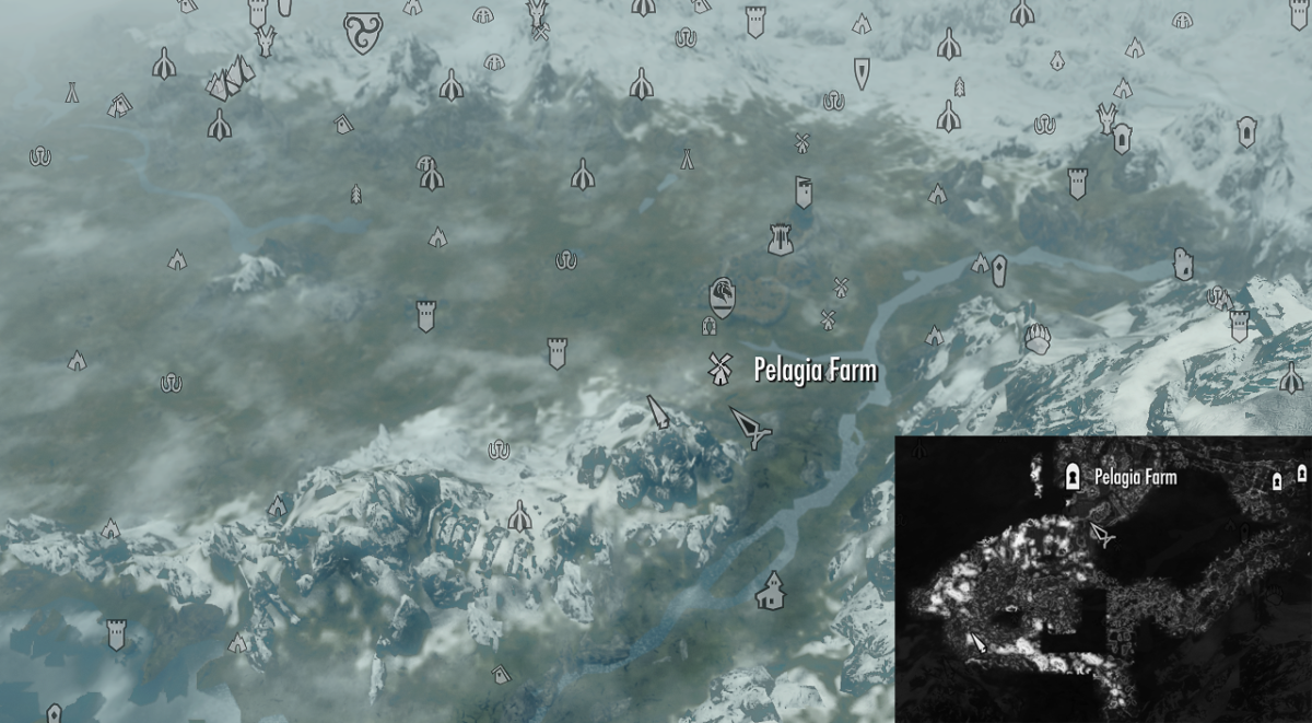 Skyrim location