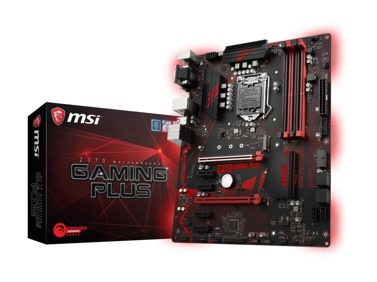 MSI Z370 Gaming Plus Motherboard 