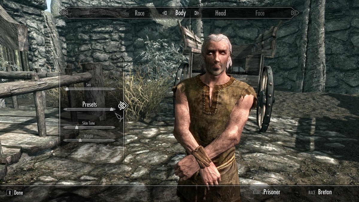 skyrim special edition change npc appearance