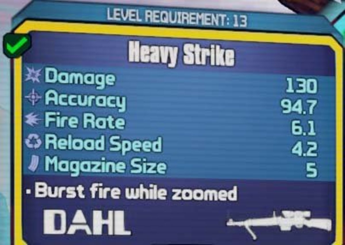 Collect the "heavy" type sniper rifles. These allow concentrated burst fire when using the scope.