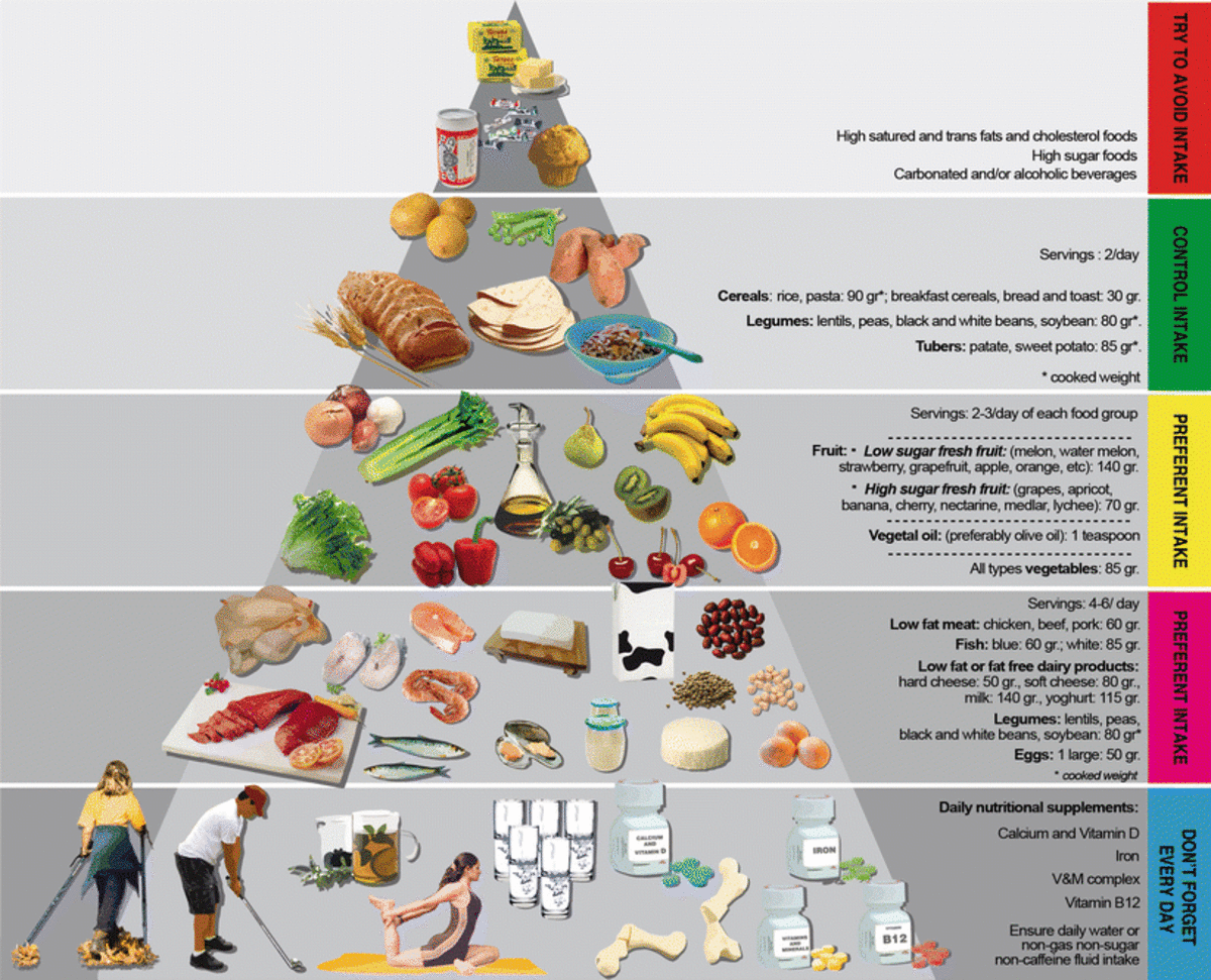 The Bariatric Food Pyramid is a handy reference to help you stay focused on losing weight and being healthy.