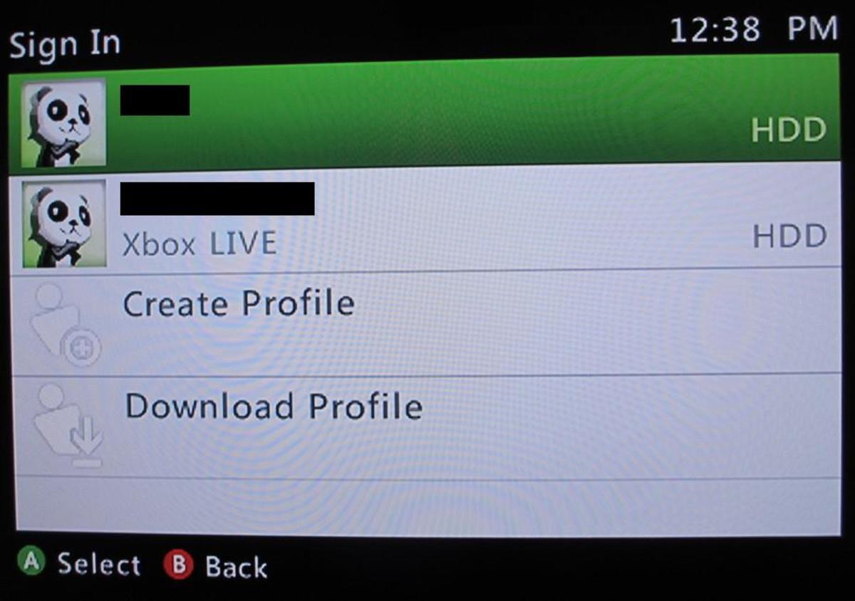 Turn on your Xbox and sign into the account.