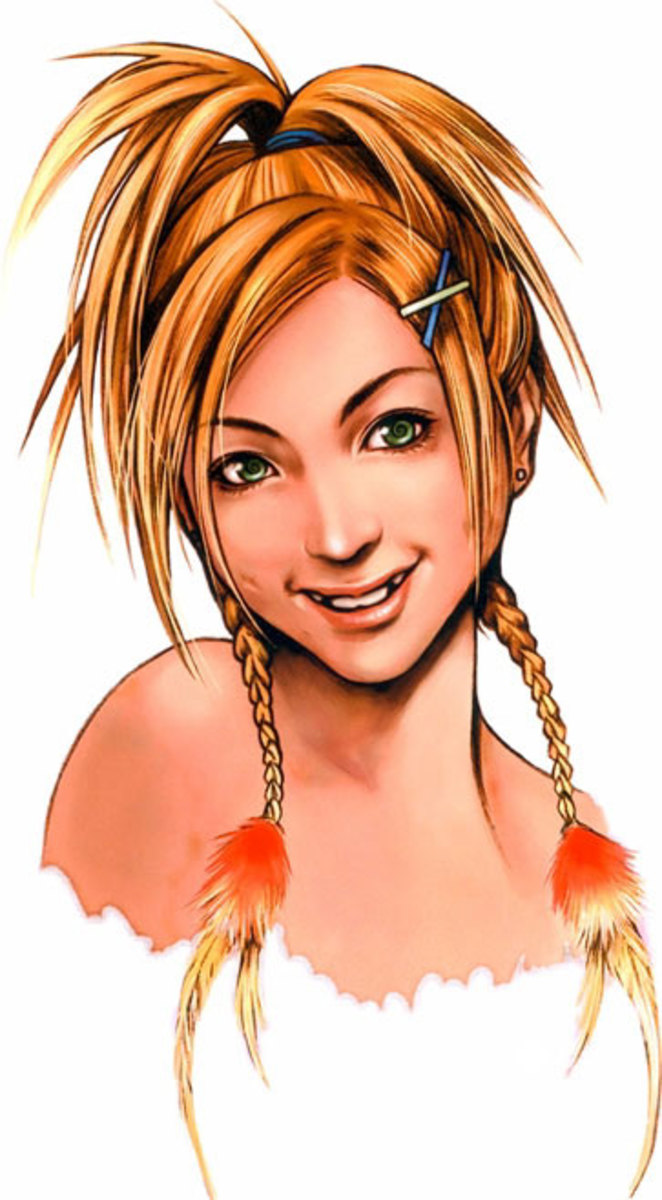 Rikku, one of the game's protagonists, is an Al Bhed.