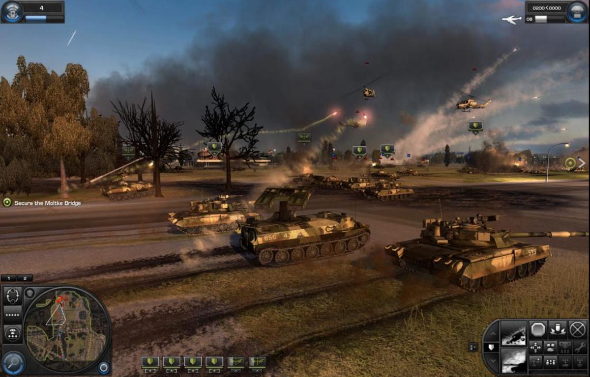 games like command and conquer generals for mac