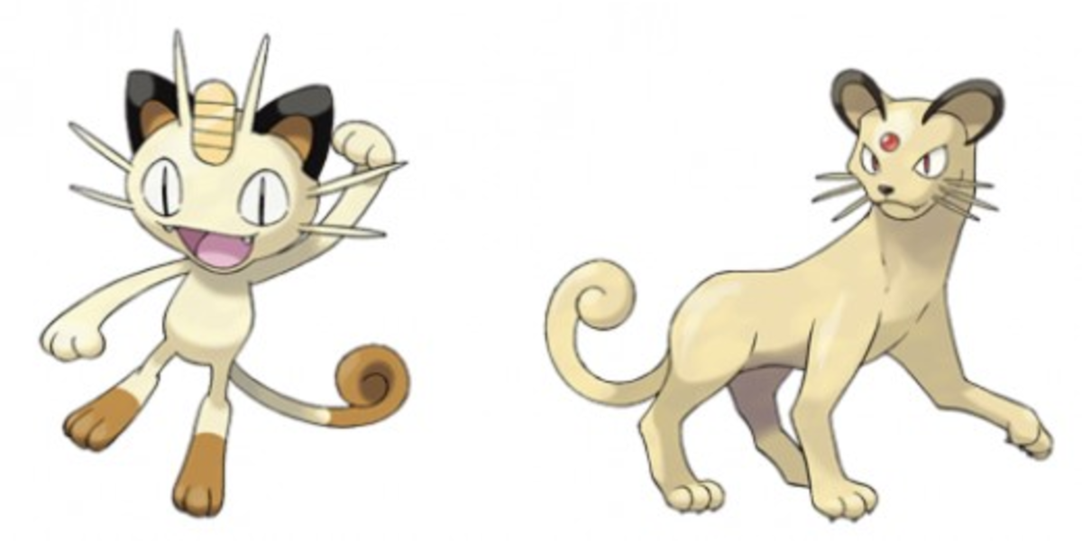 The Cats Of The Pokémon Series Levelskip