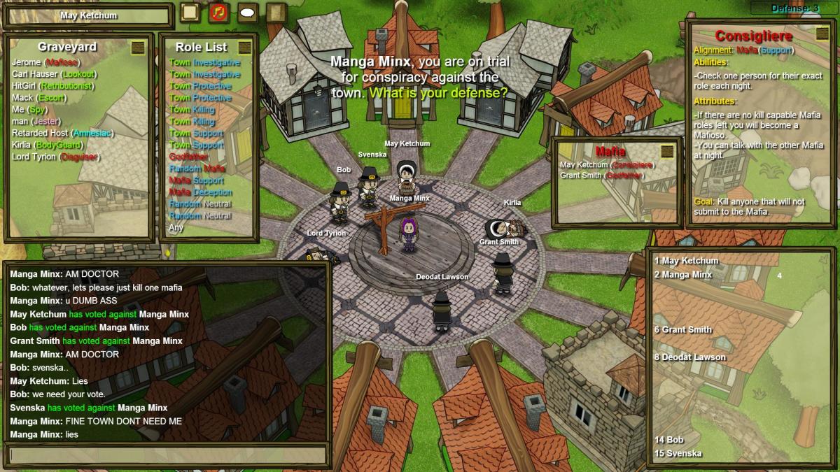 Town of Salem - Stand-alone Mafia video game