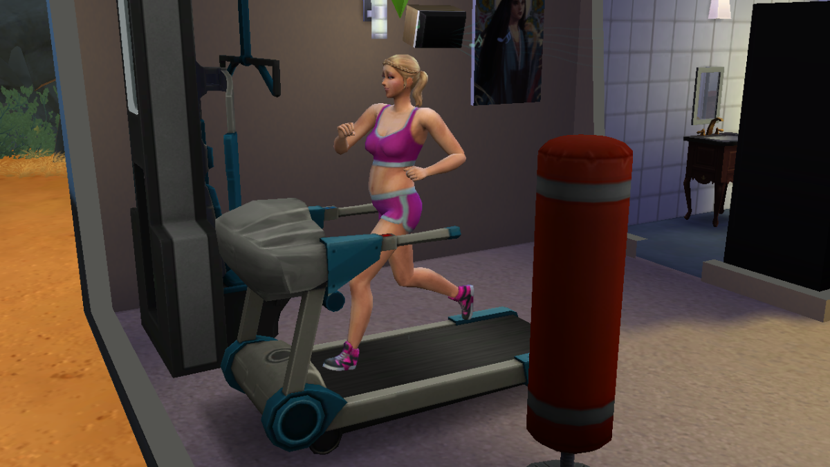 Sims can do many normal activities while pregnant.