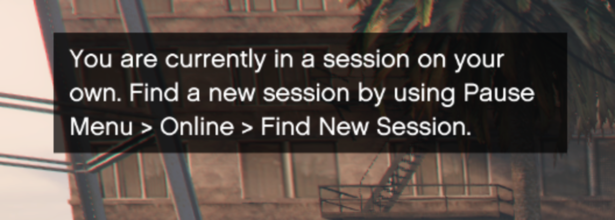 I'm not even mad. This is what you want to see if you're into doing Freeroam Work. (Note: As of the "Criminal Enterprises" update you can do everything in an Invite Only session.)