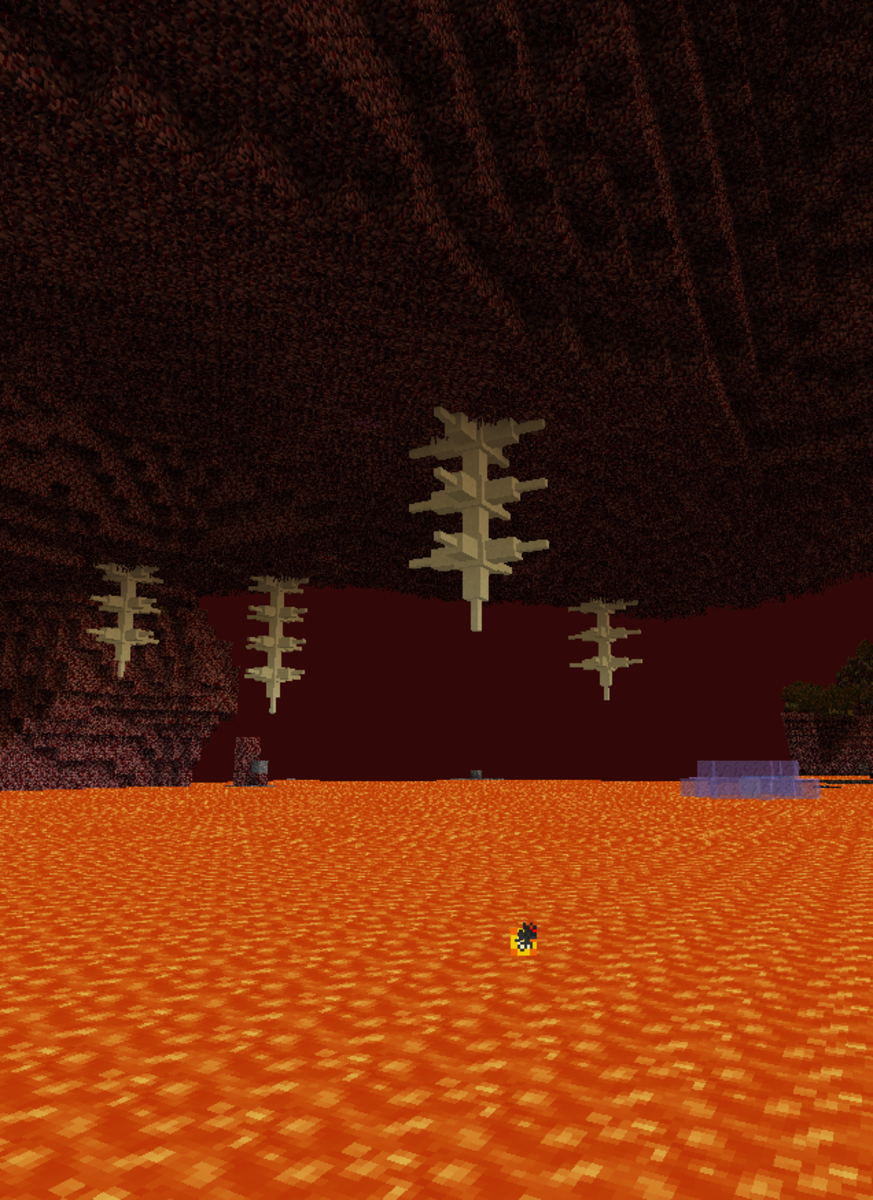 The Nether gets a new look with Biomes O'Plenty.