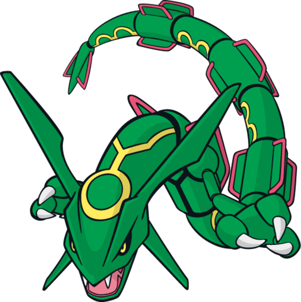 Rayquaza: formed from the minerals in the ozone layer and mediator between Kyogre and Groudon.