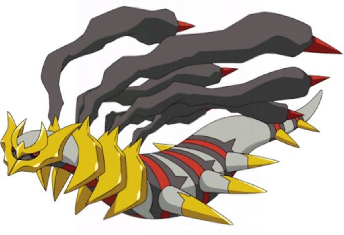 Giranta is the mascot of Pokemon platinum.