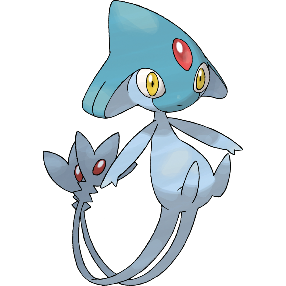 Azelf is the third original Pokemon with psychic abilities.