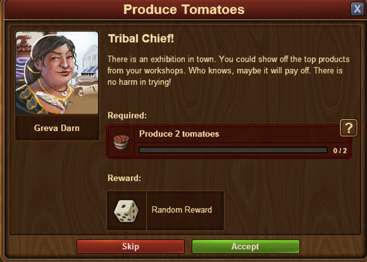The tomato quest should be the first in the repeatable series of quests. 