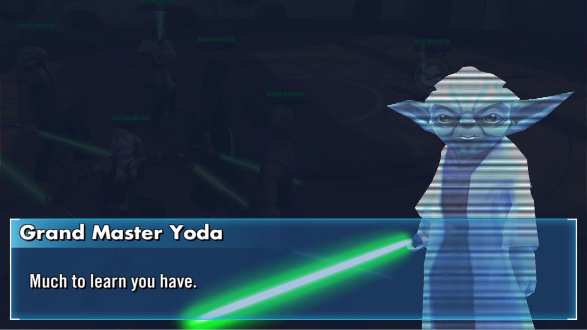 Much to learn indeed, Yoda.