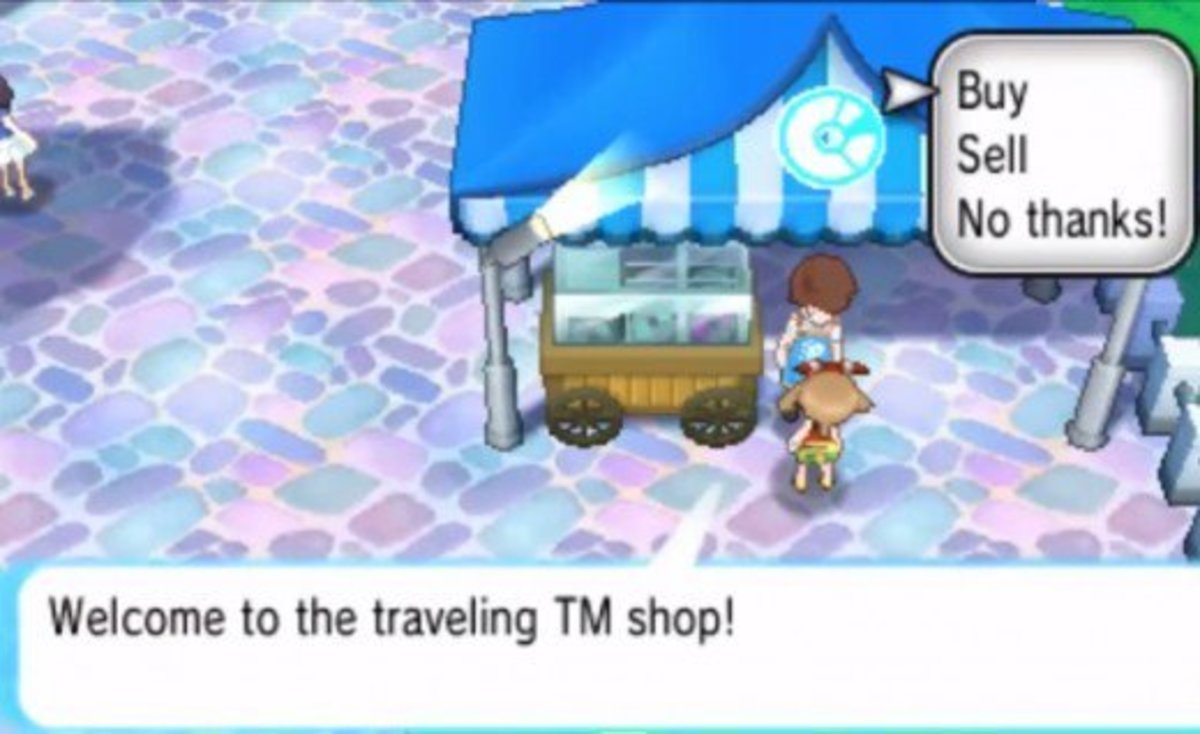 The Travelling TM Shop in Slateport City