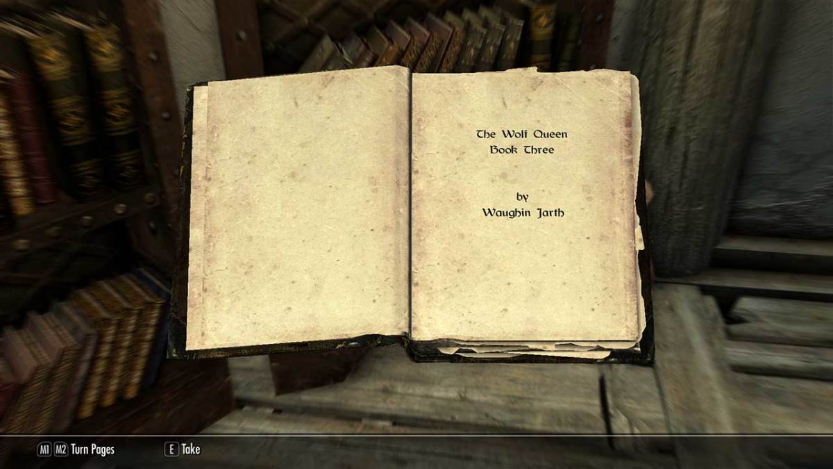 The Wolf Queen is one of the longest sagas in “The Elder Scrolls V: Skyrim.” You need to collect eight books in order to read it in full.