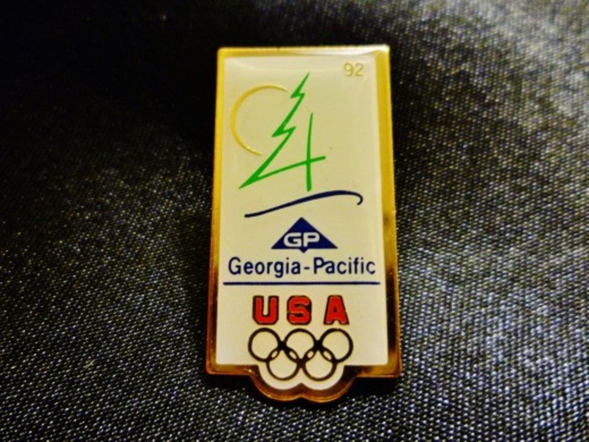 Georgia-Pacific Olympic Pin