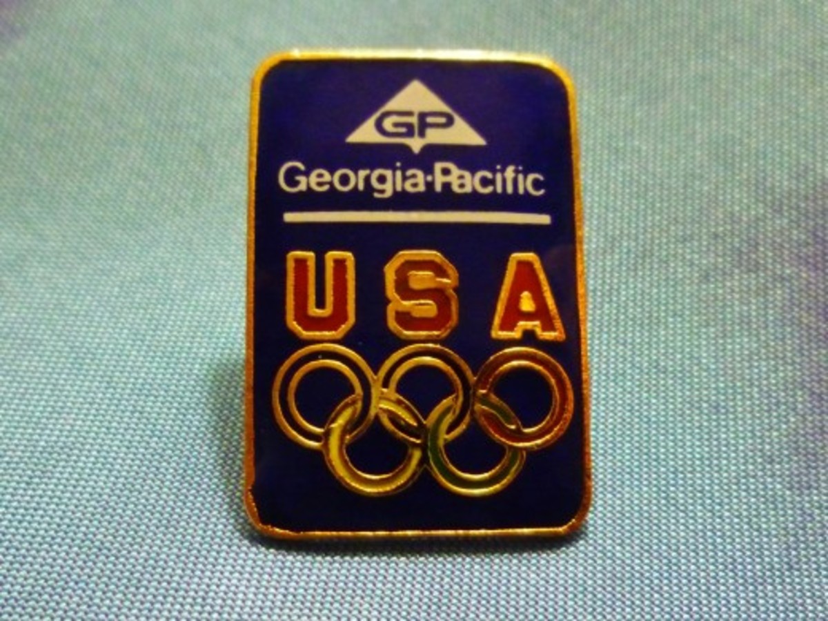 Georgia-Pacific Olympic Pin