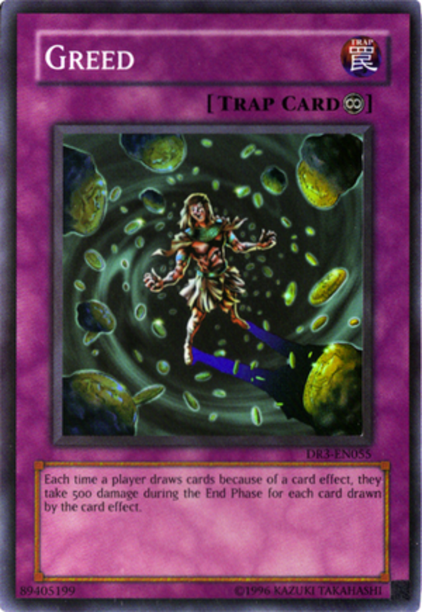 Yu-Gi-Oh god:  I will grant you only one wish, mortal. Wisher:  I want a lifetime supply of gold coins! Yu-Gi-Oh god:  Okay, but they'll all be bent and mangled. Wisher:  But I have obsessive compulsive disorder... NOOOOOOOO!!!!