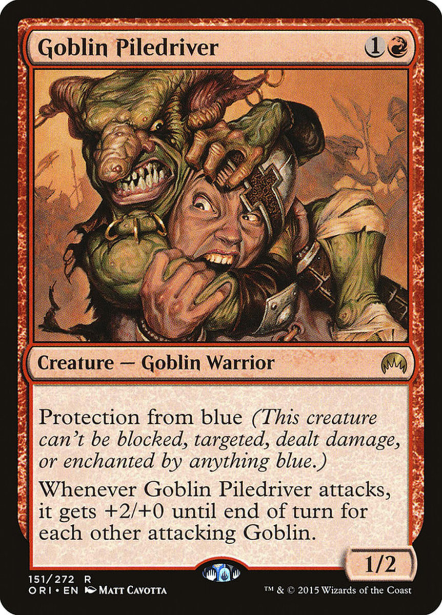 Top 10 Creatures With Protection From Blue In Magic The Gathering 