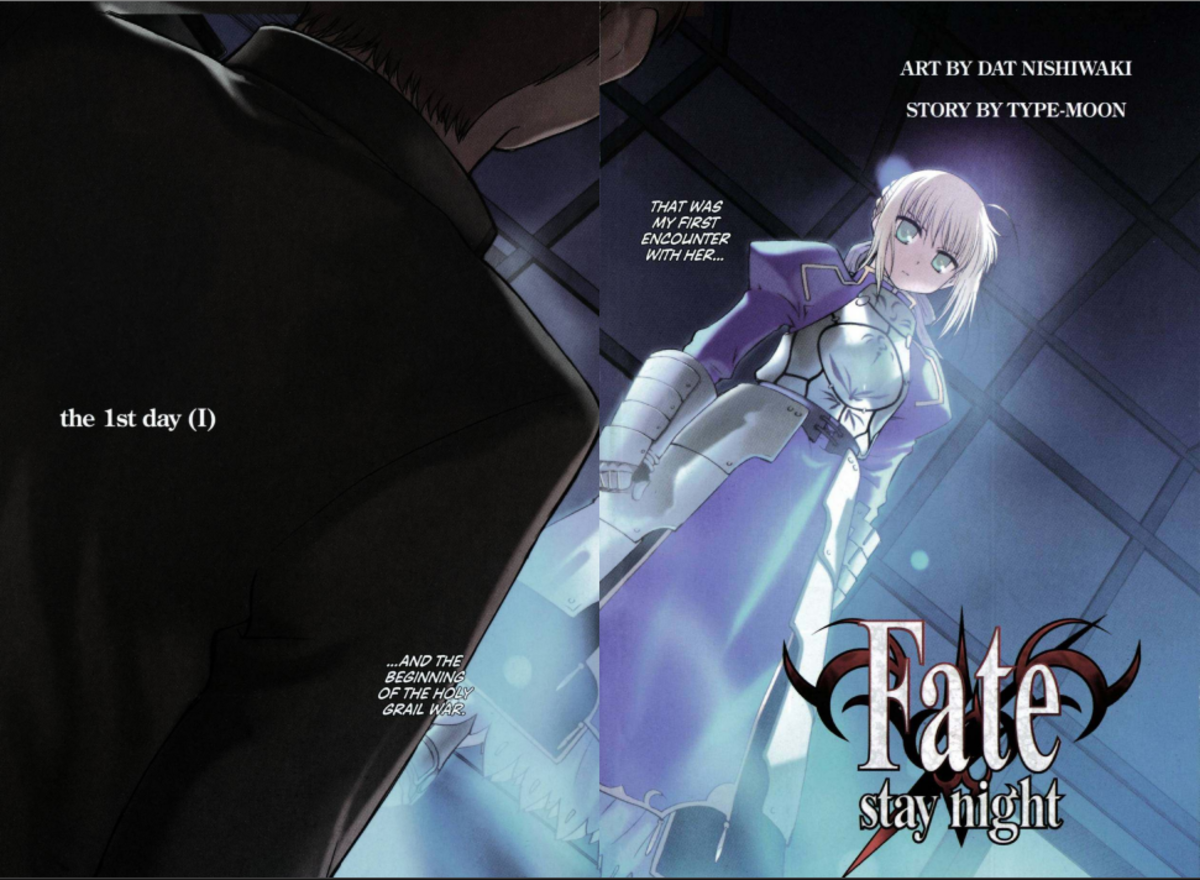 Manga Review Fate Stay Night Vol 1 Hobbylark