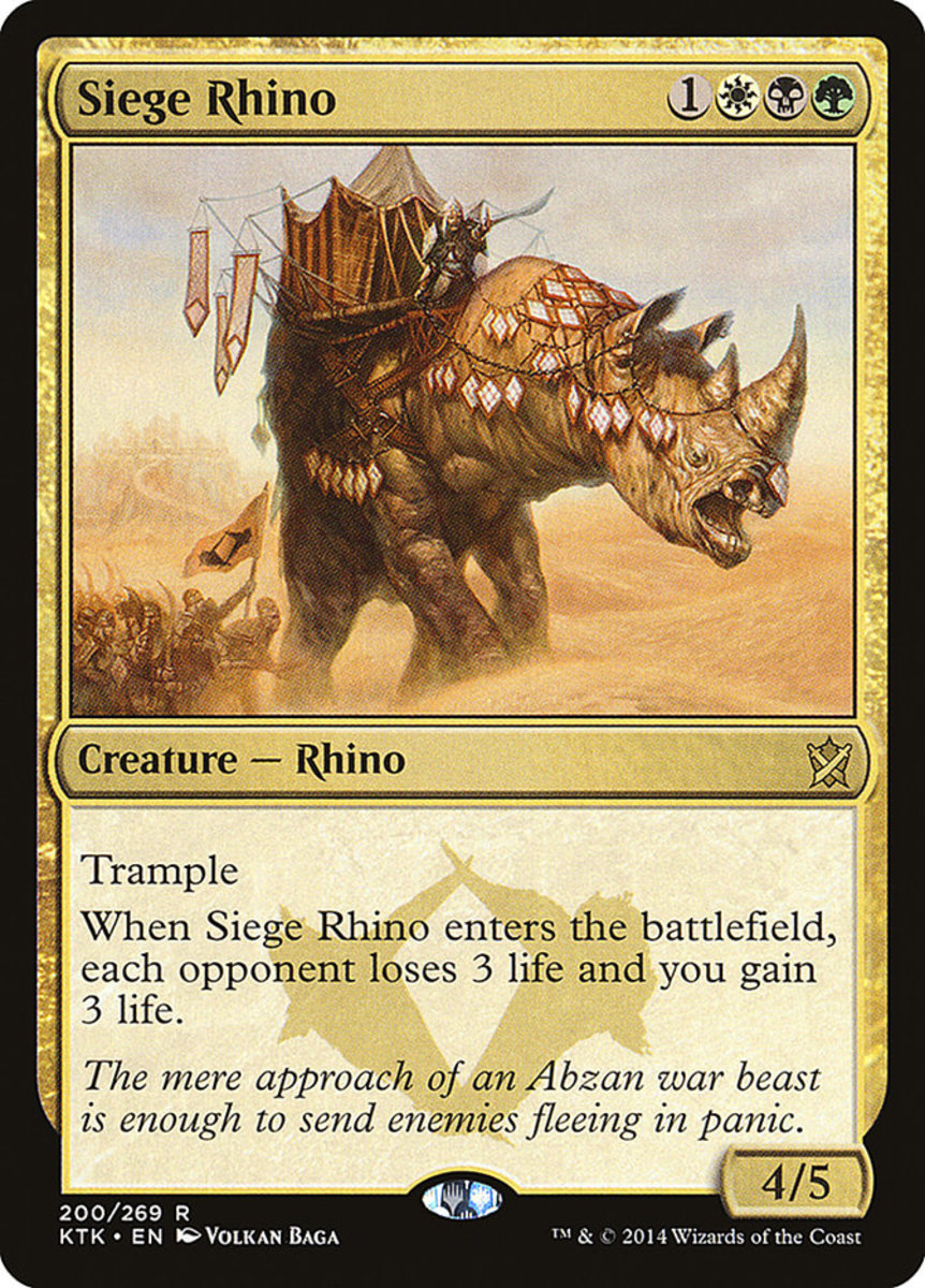 Siege Rhino mtg