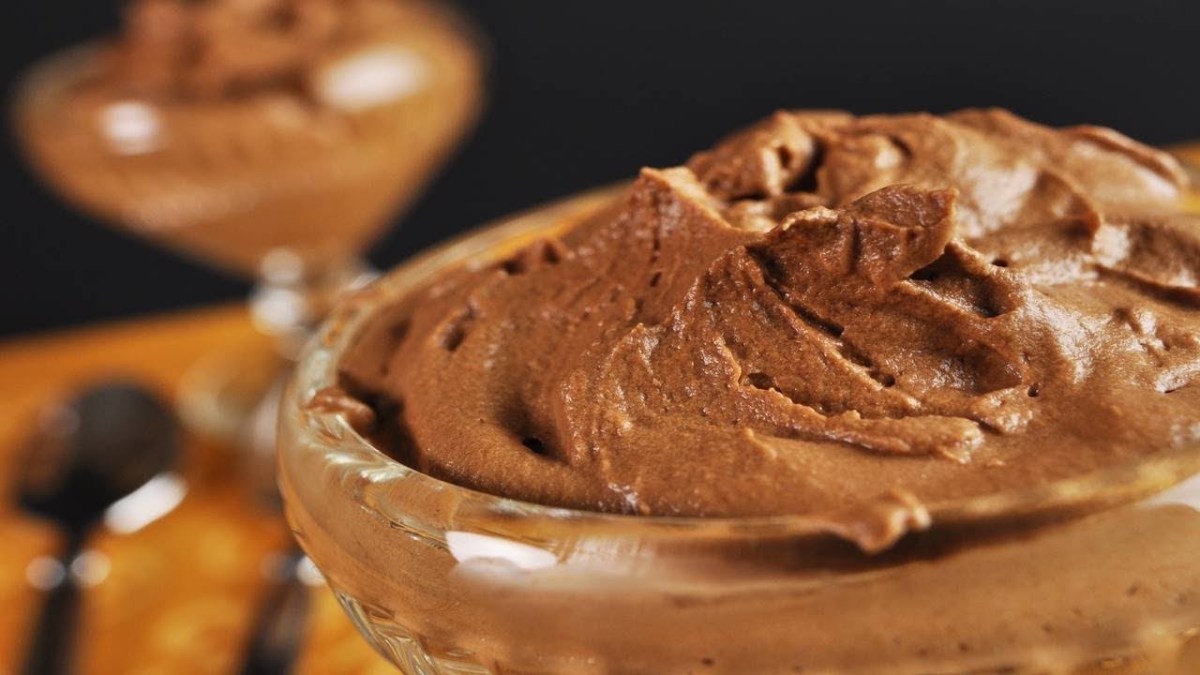 In 1983, chocolate mousse was a real crowd-pleaser.
