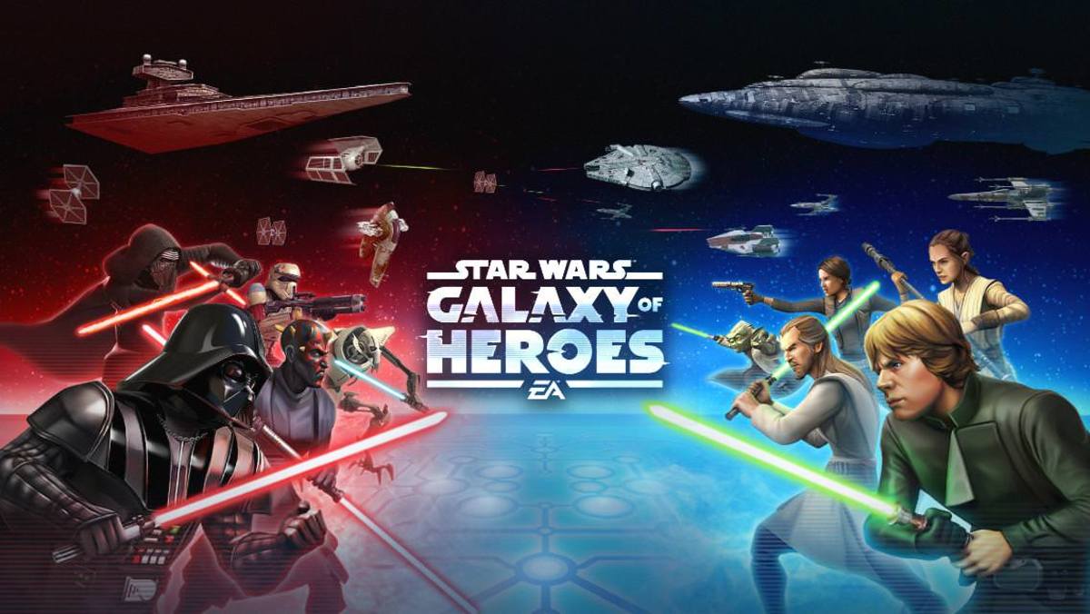 "Star Wars Galaxy of Heroes" mobile app