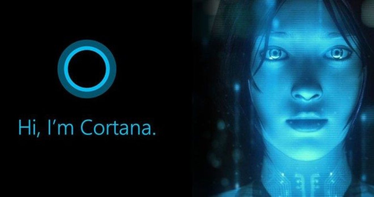 Cortana from the "Halo" series