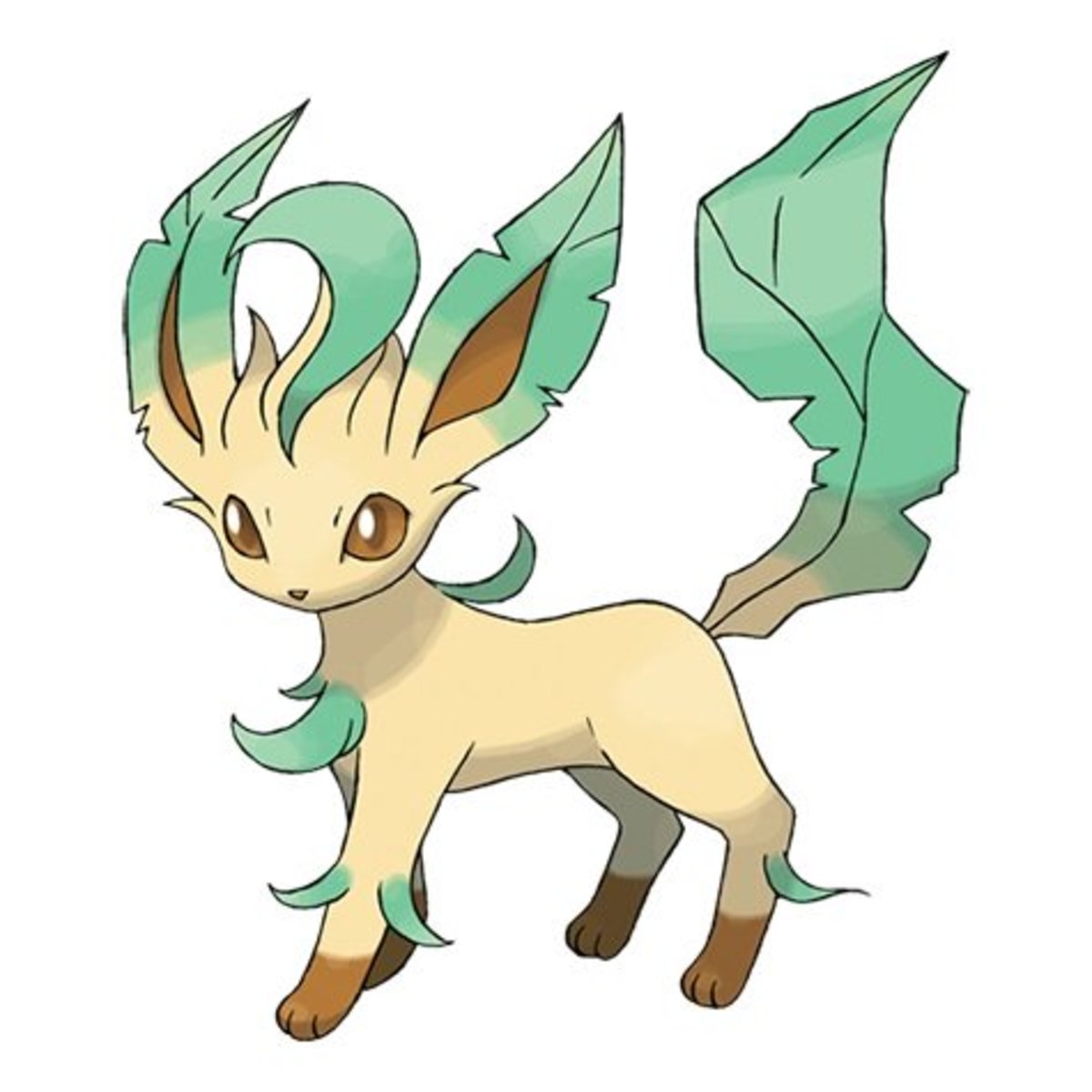 Leafeon is a Grass-type Pokémon.