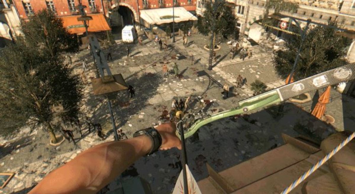 A bow in "Dying Light"